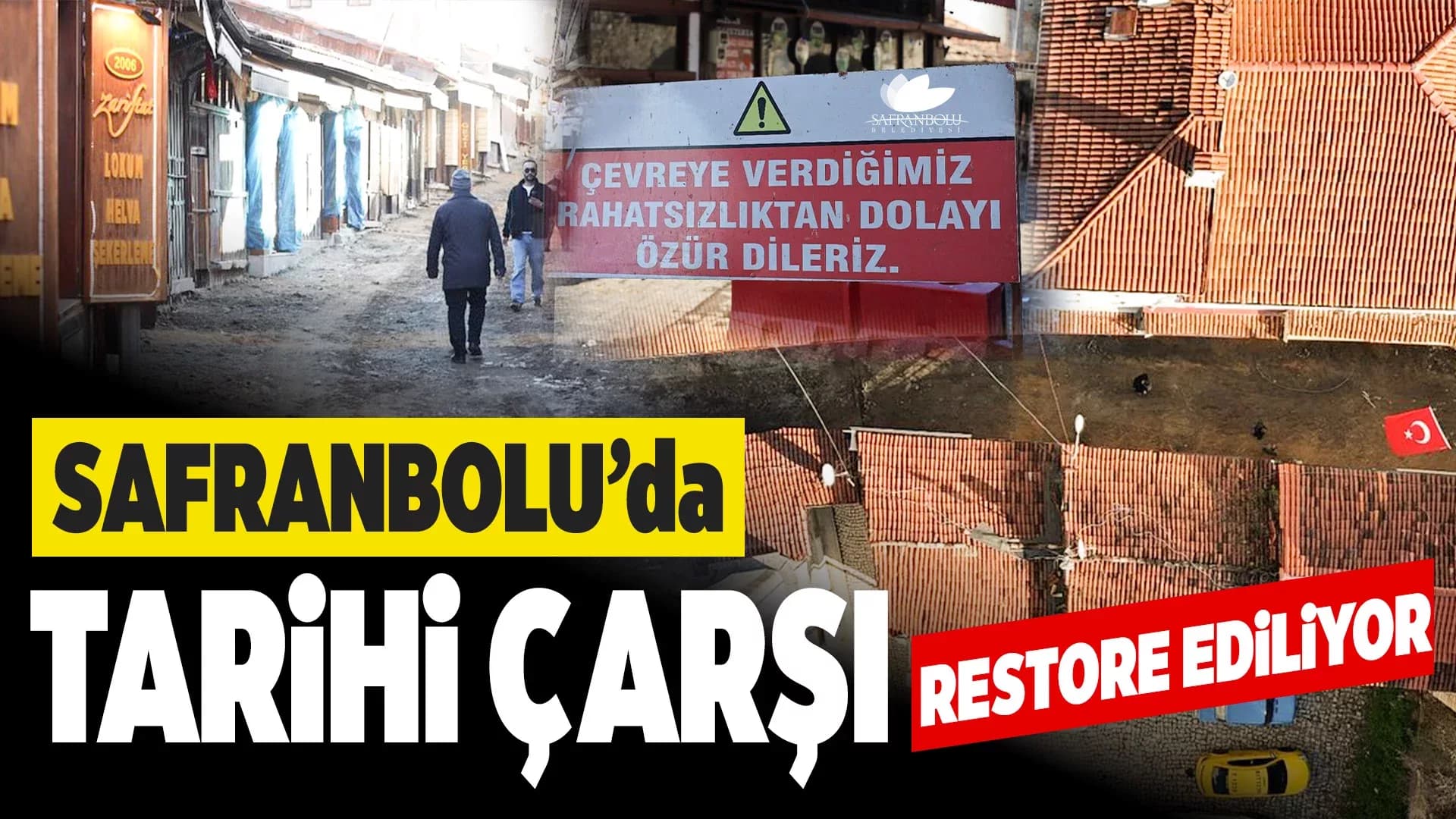 Safranbolu Manifaturacılar Çarşısı Tarihi Dokusuna Kavuşuyor