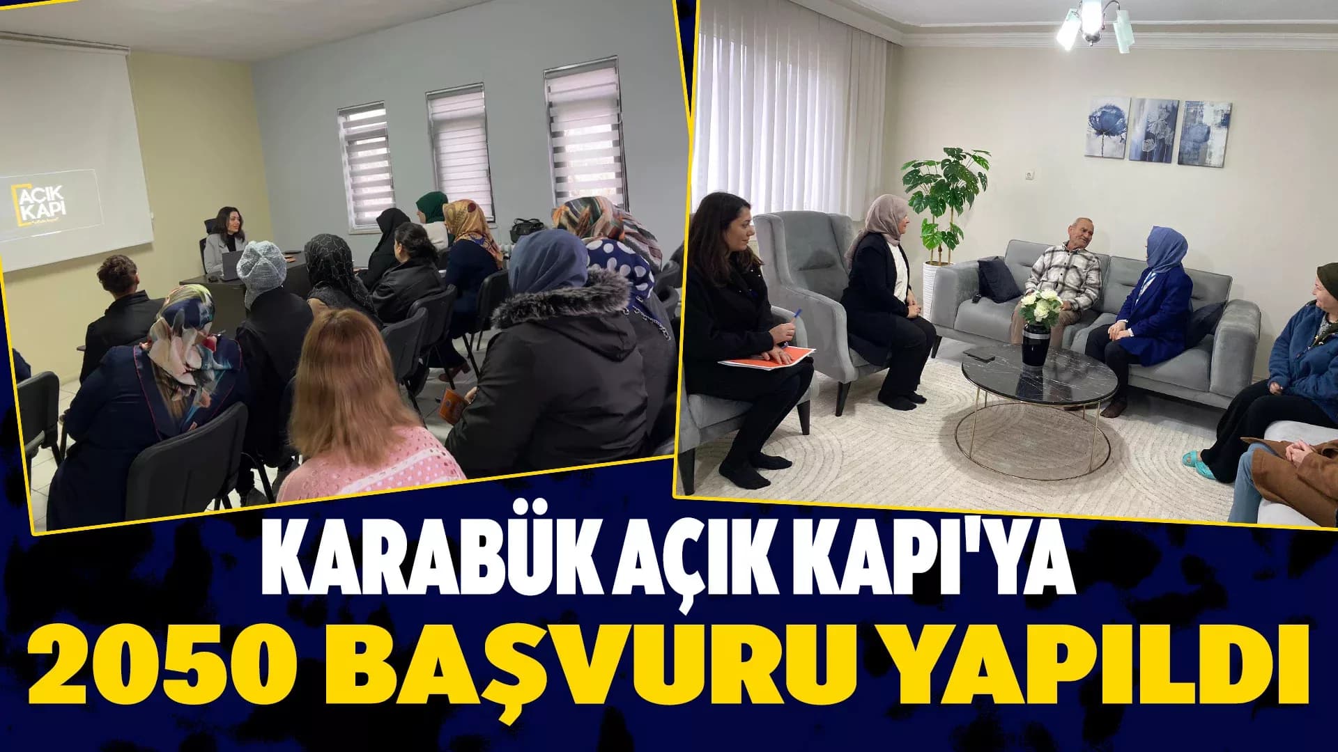 Açık Kapı’ya 2024 Yılında 2050 Başvuru Yapıldı