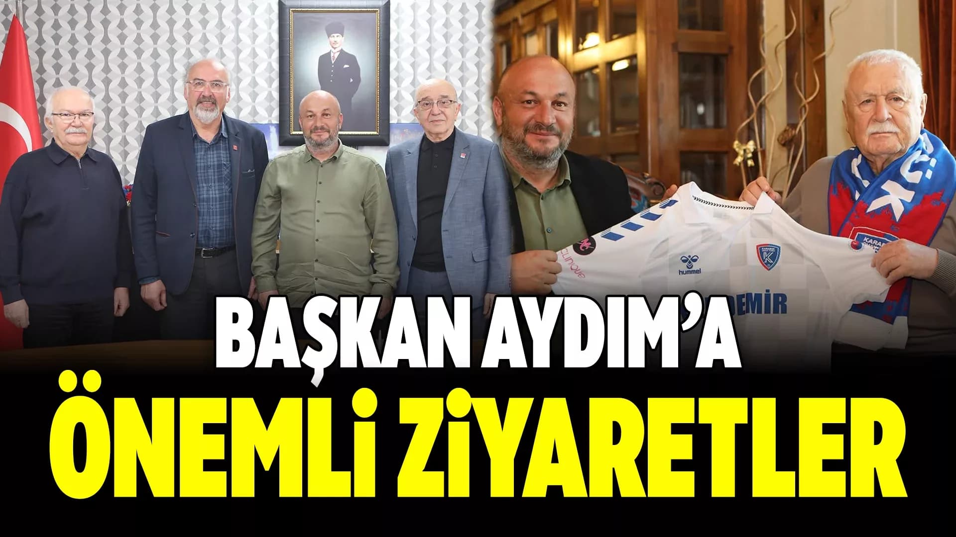 Karabük İdmanyurdu Başkanı Adem Aydım’dan Ziyaretler ve Destek Mesajları
