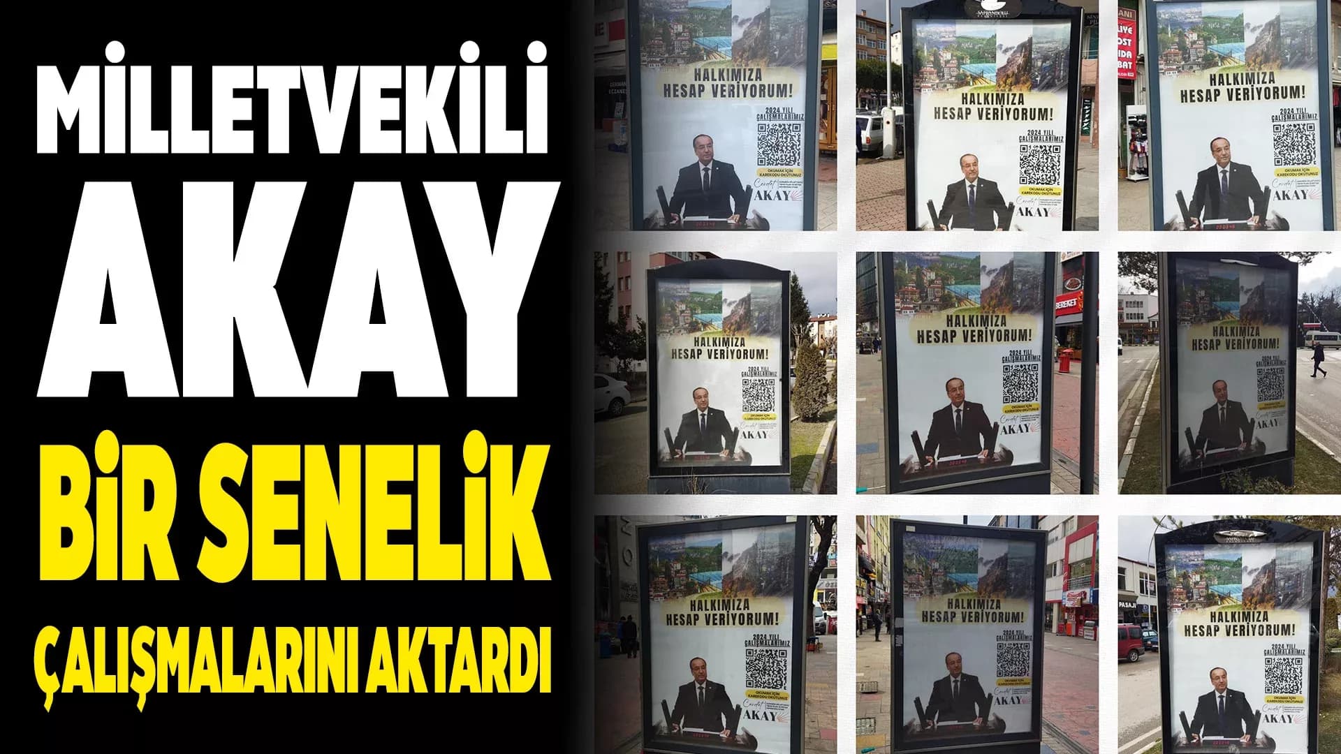 CHP'li Akay, 1 Yıllık Çalışmalarını Böyle Duyurdu