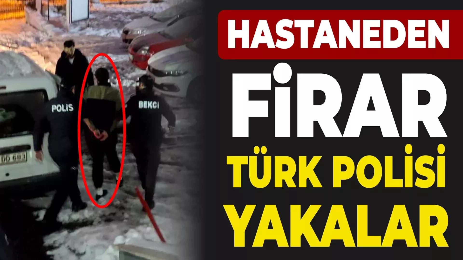 Karabük'te Hastaneden Firar Etti, İlçede Yakayı Ele Verdi