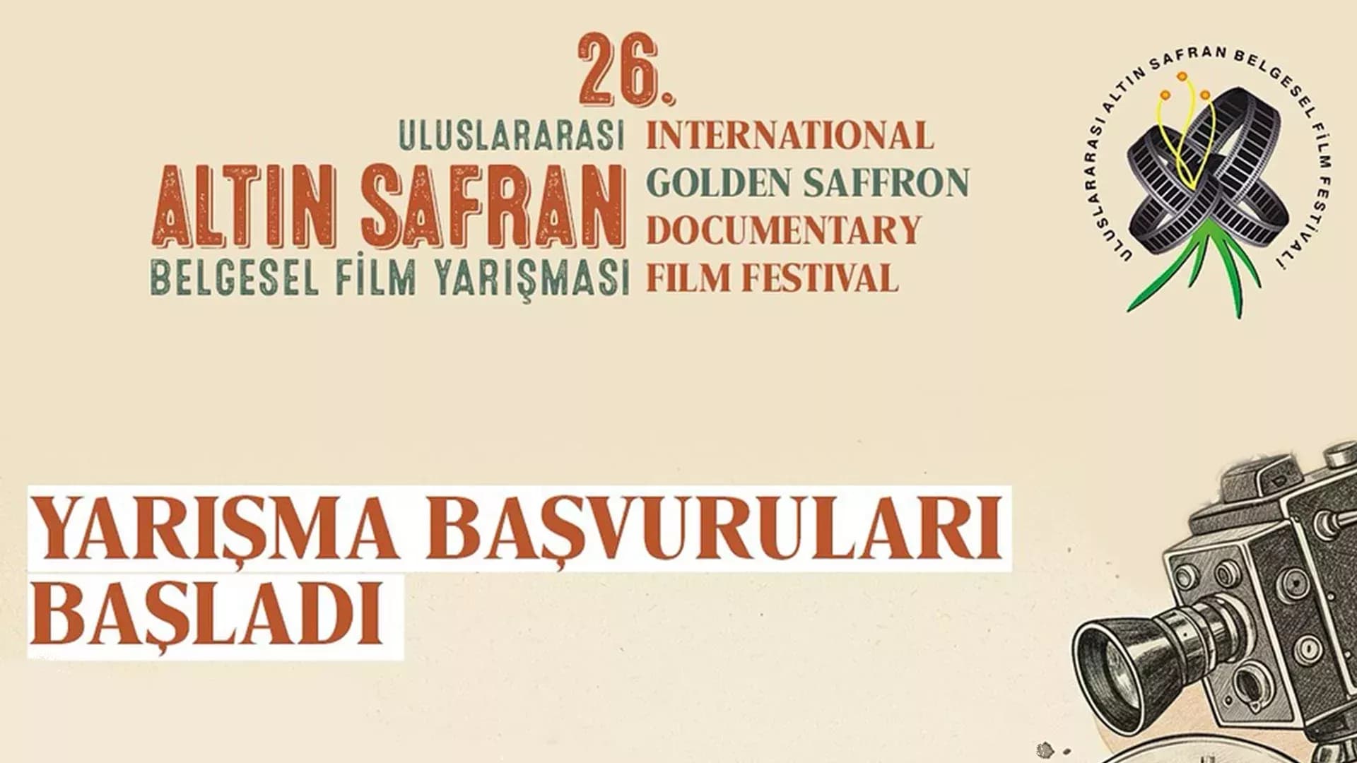 Altın Safran Belgesel Film Festivali Başvuruları Başladı