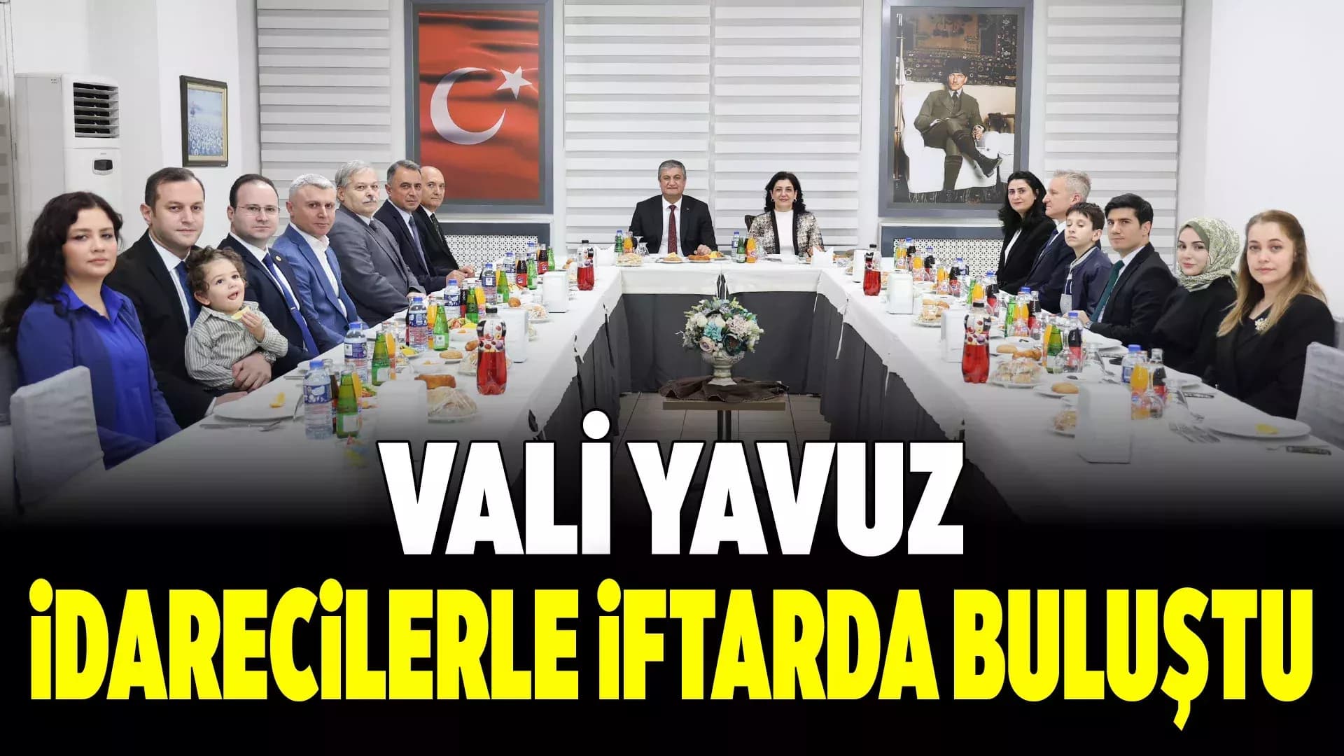 Karabük Valisi Yavuz, Mülki İdare Amirleriyle İftarda Buluştu