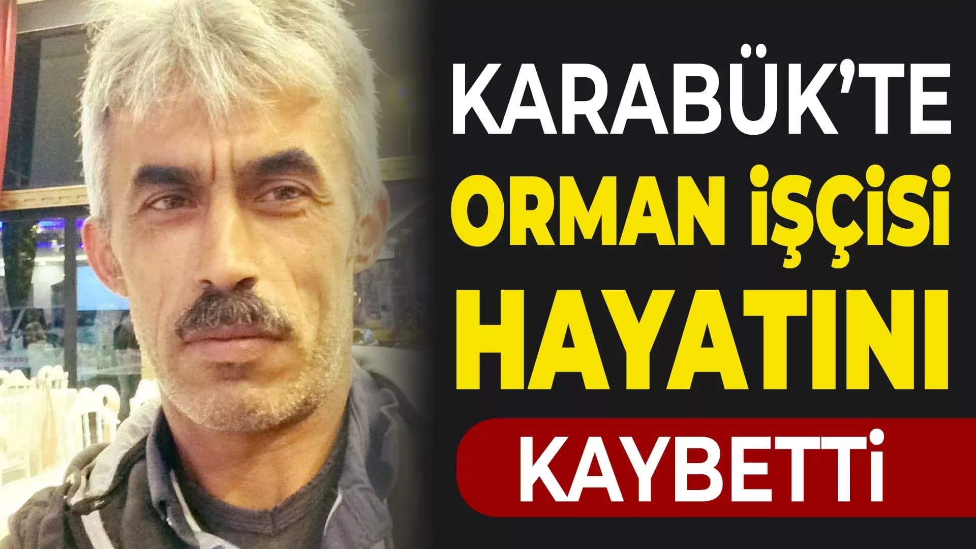 Başına ağaç parçası düşen orman işçisi yaşamını yitirdi