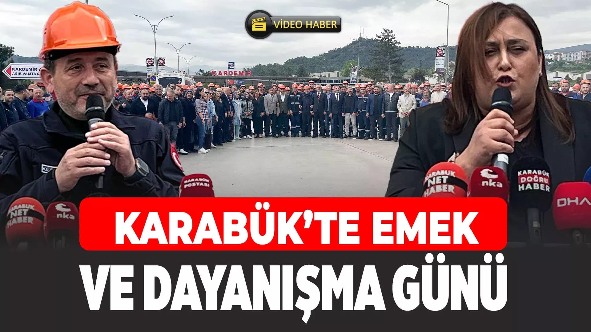 Hak-İş Emekçinin Sesini, 1 Mayıs Haftasında Karabük'ten Yükseltti