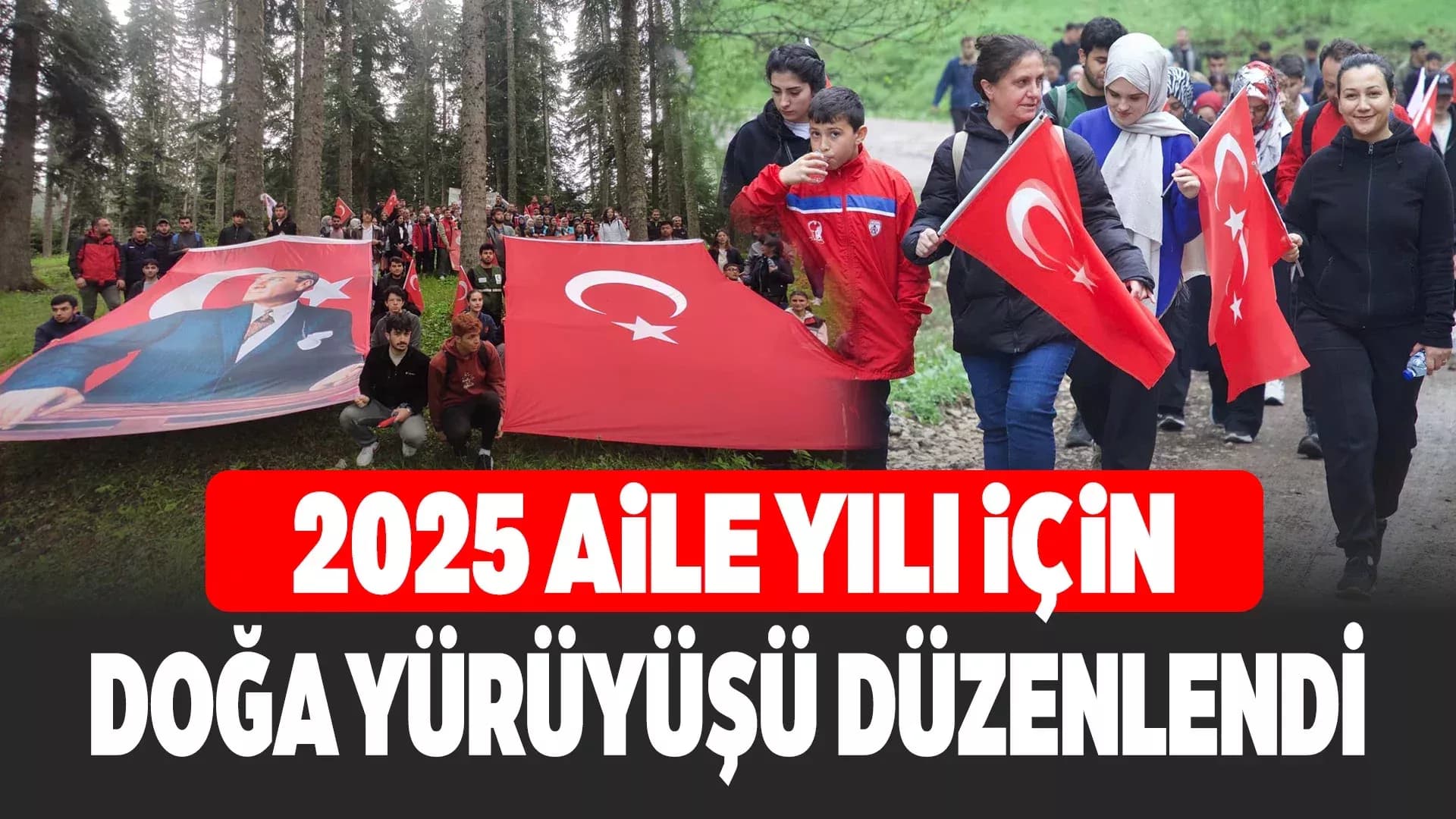 Safranbolu'da “2025 Aile Yılı Doğa Yürüyüşü” Düzenlendi