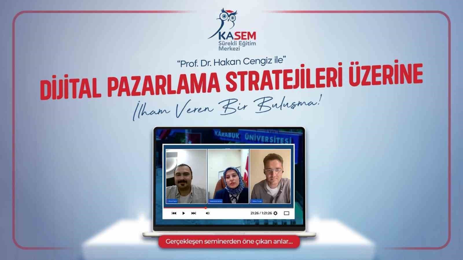 KASEM’den yoğun katılımlı dijital pazarlama semineri