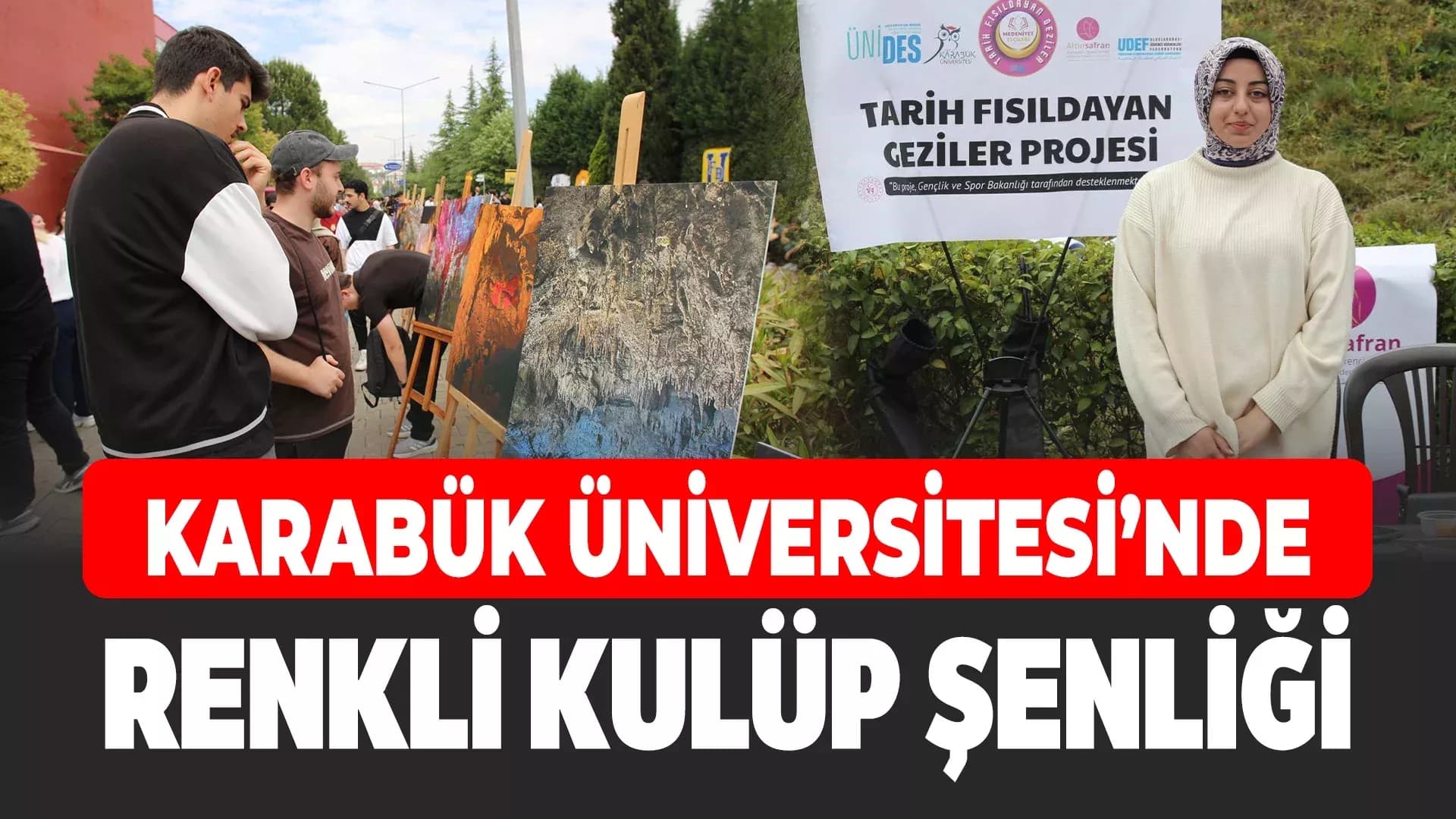 KBÜ'de öğrenci kulüpleri şenliği coşkuyla gerçekleştirildi