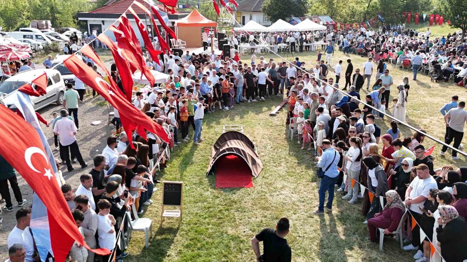 İstanbul’un stresini bayramda köylerinde böyle attılar
