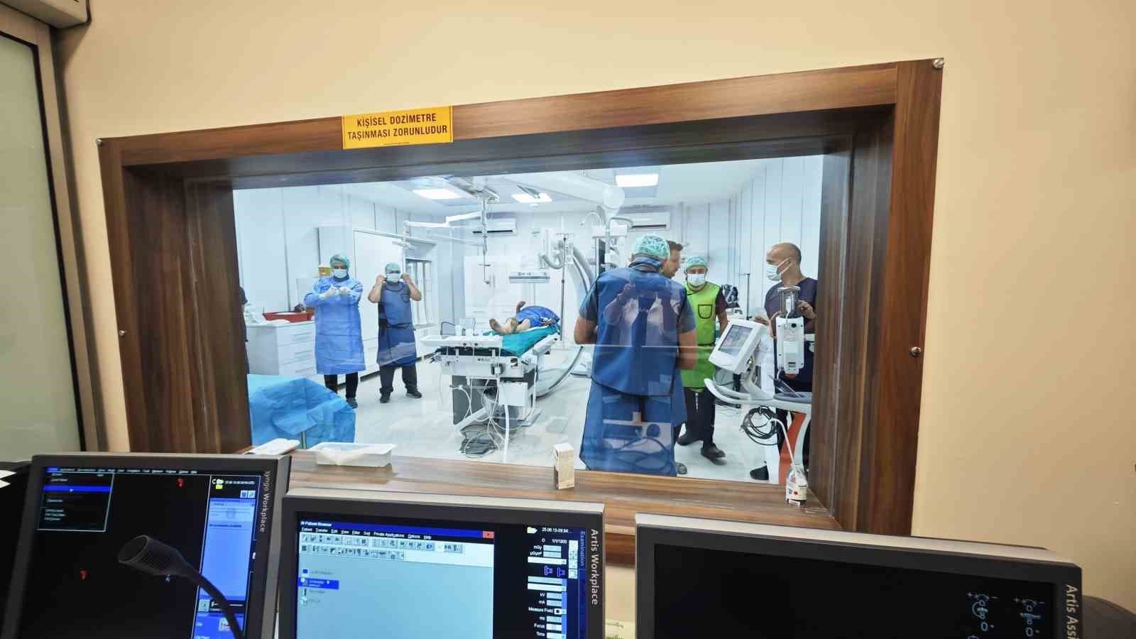 Karadeniz Ereğli’de anjiyo ünitesi hizmete girdi