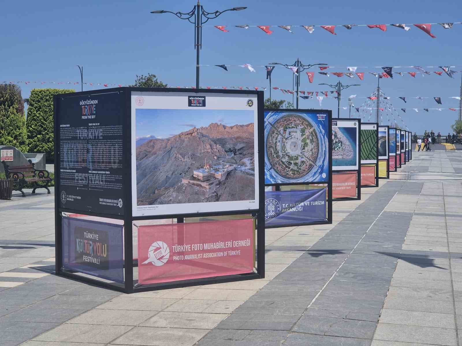 "Gökyüzünden Türkiye Güzellikleri" Samsun’da sergileniyor