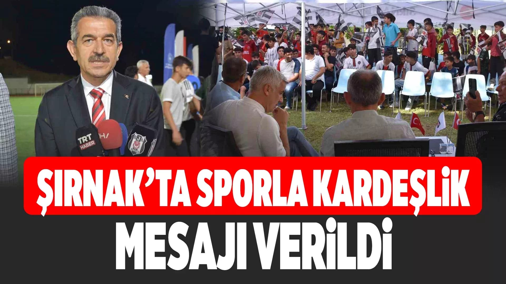 Beşiktaş U16 ile Şırnak Petrolspor U16 dostluk maçında buluştu