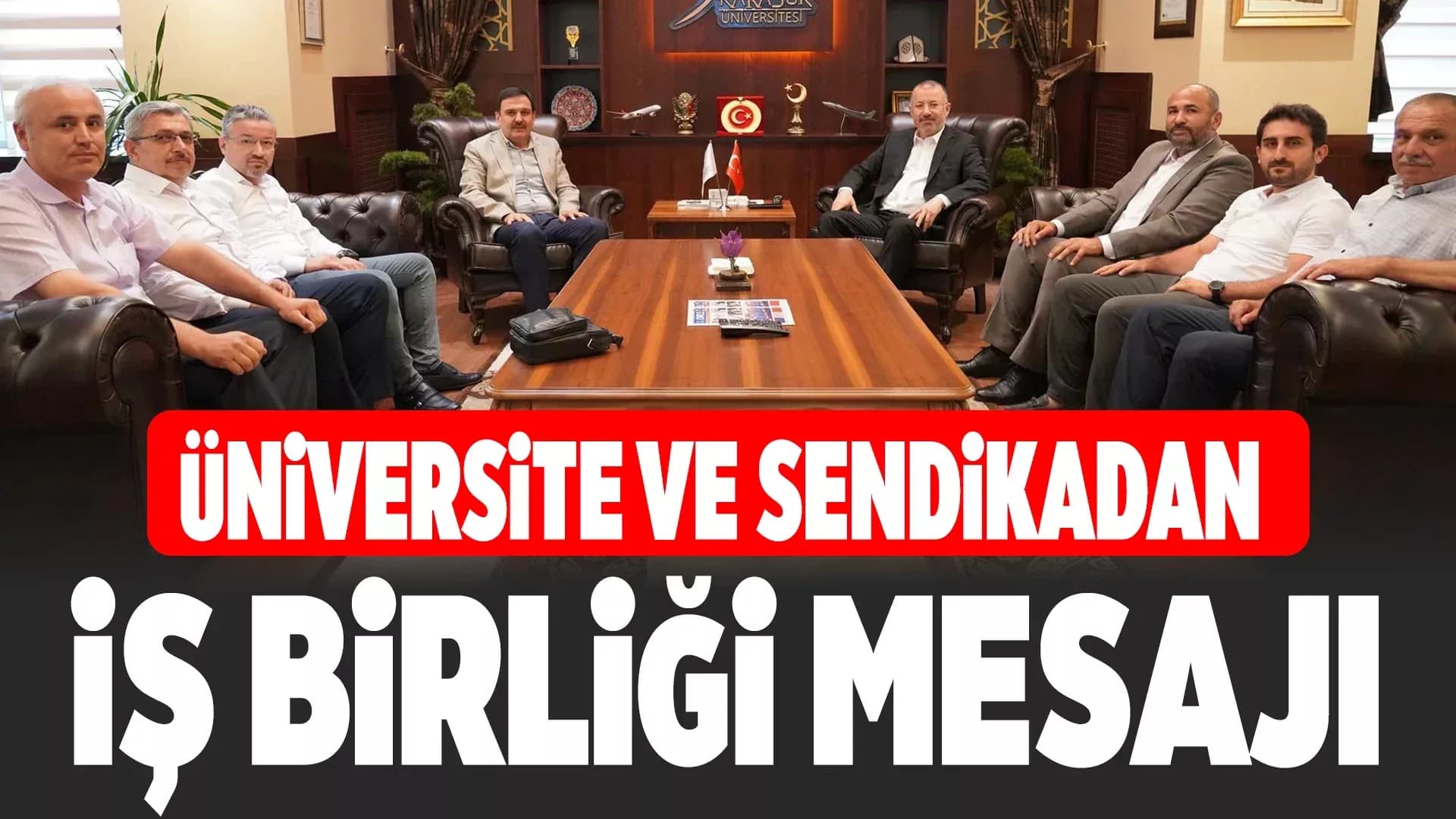 Memur-Sen Karabük Şubesi'nden Rektör Kırışık’a ziyaret