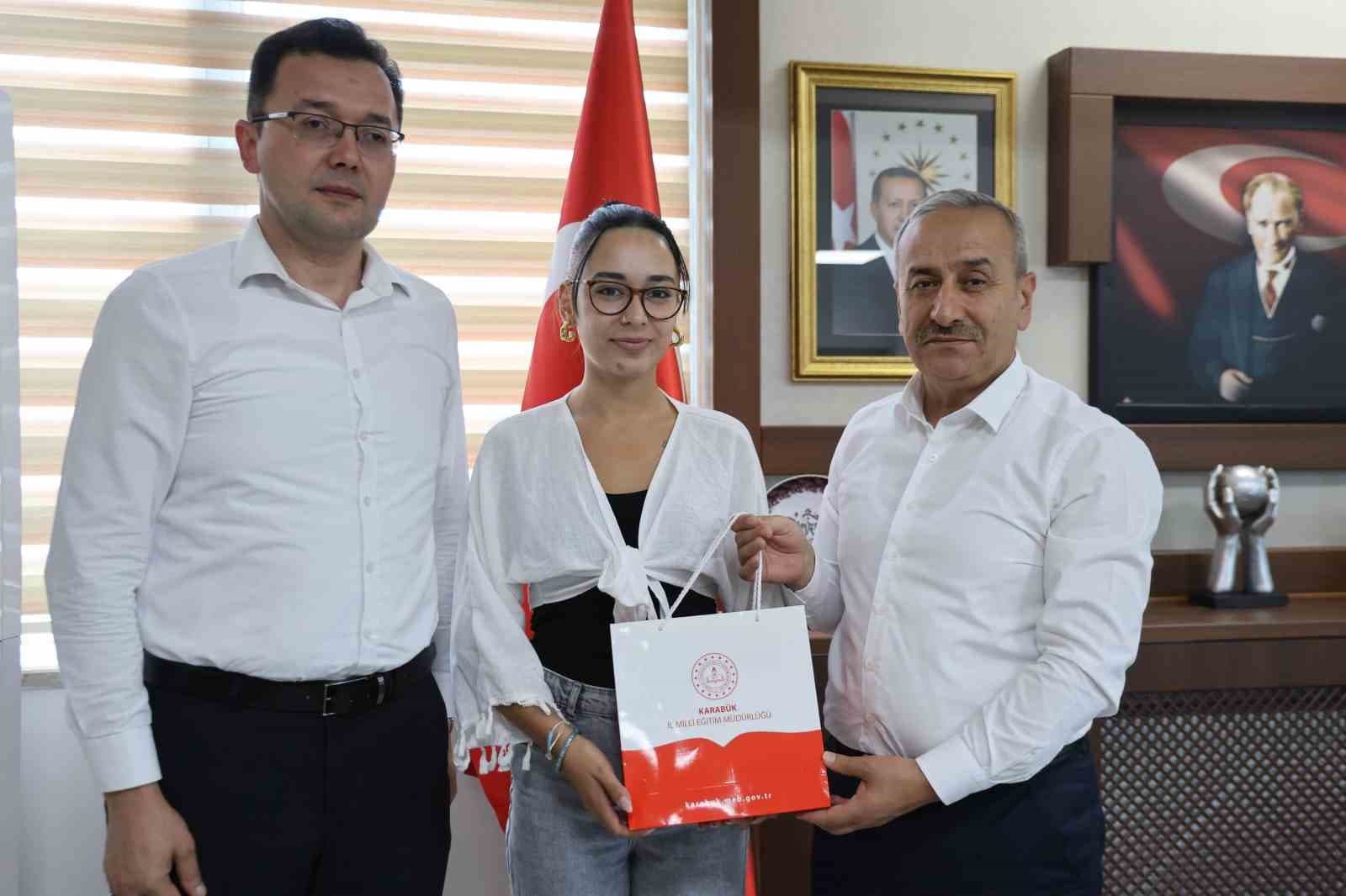Karabüklü öğrenci slogan yarışmasında birinci oldu