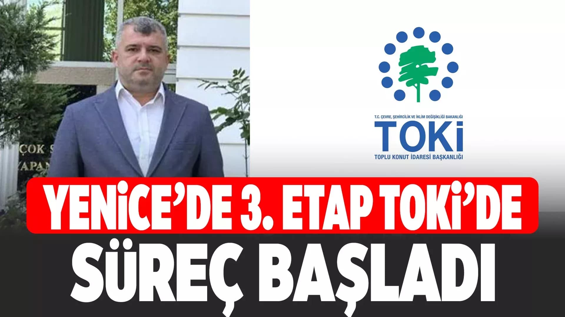 Yenice’de 3. Etap TOKİ Projesi İhale Aşamasında