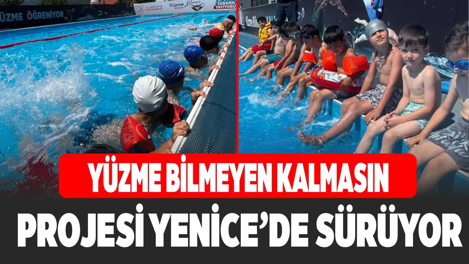 Yenice’de “Yüzme Bilmeyen Kalmasın” Projesi Devam Ediyor