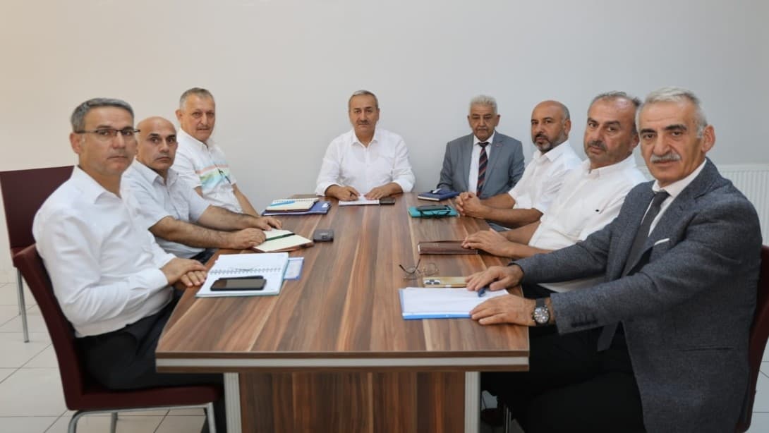 Yeni eğitim-öğretim yılı hazırlıkları görüşüldü