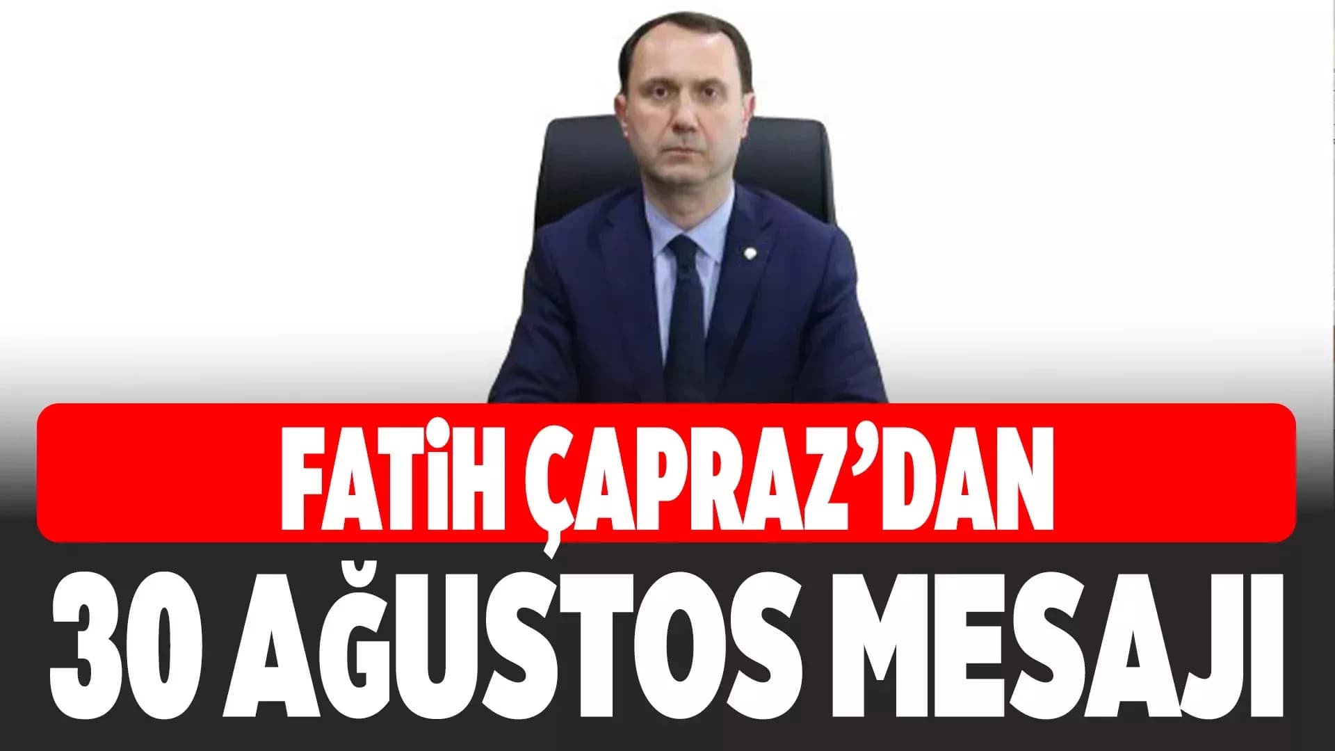 KTSO Başkanı Fatih Çapraz’dan 30 Ağustos Zafer Bayramı Mesajı
