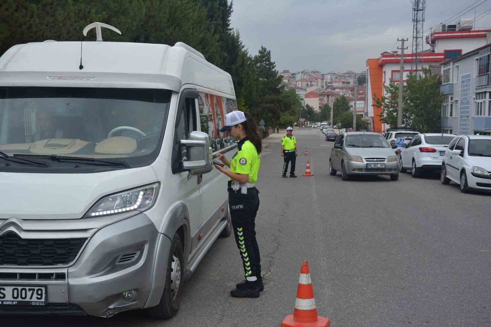 Karabük’te okul çevrelerinde güvenlik denetimi