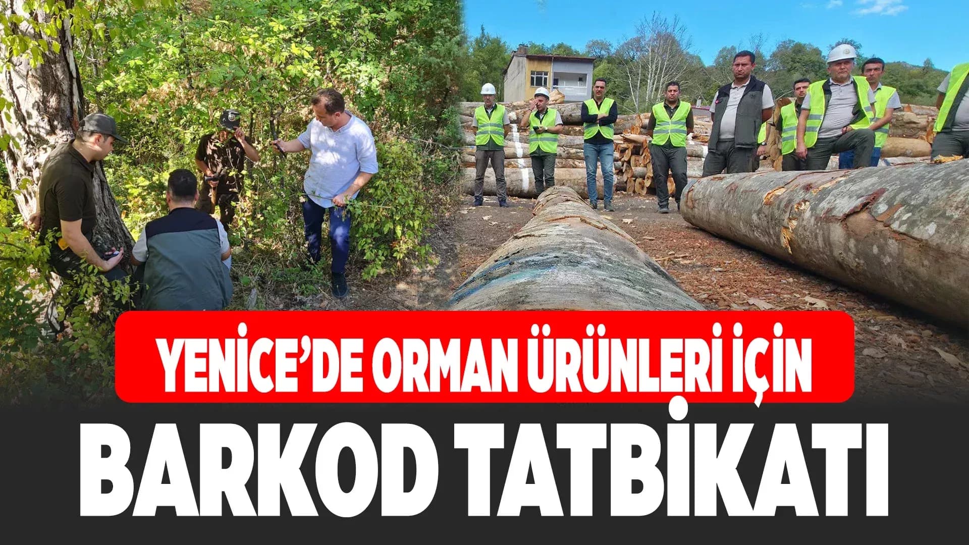 Yenice'de  Barkod Uygulaması Tatbikatı Gerçekleştirildi