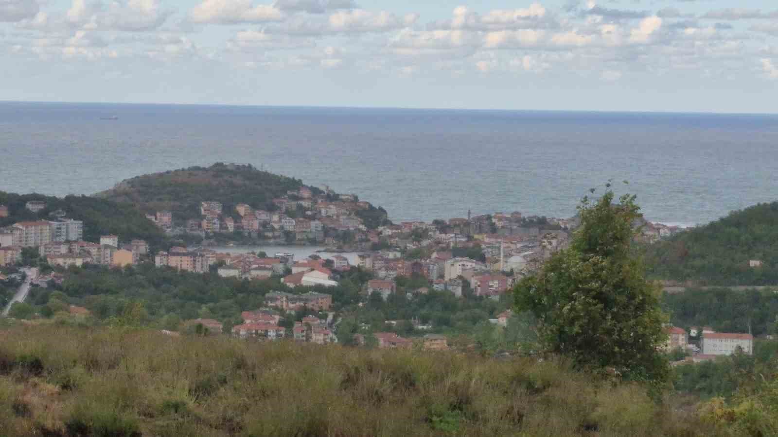 Amasra’da denizin rengi değişti