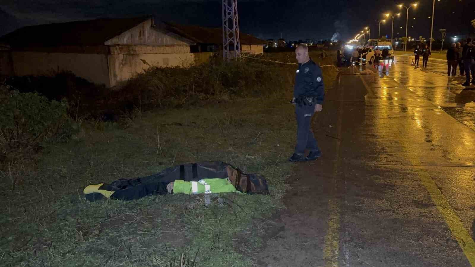 Samsun’da otomobilin çarptığı çoban hayatını kaybetti
