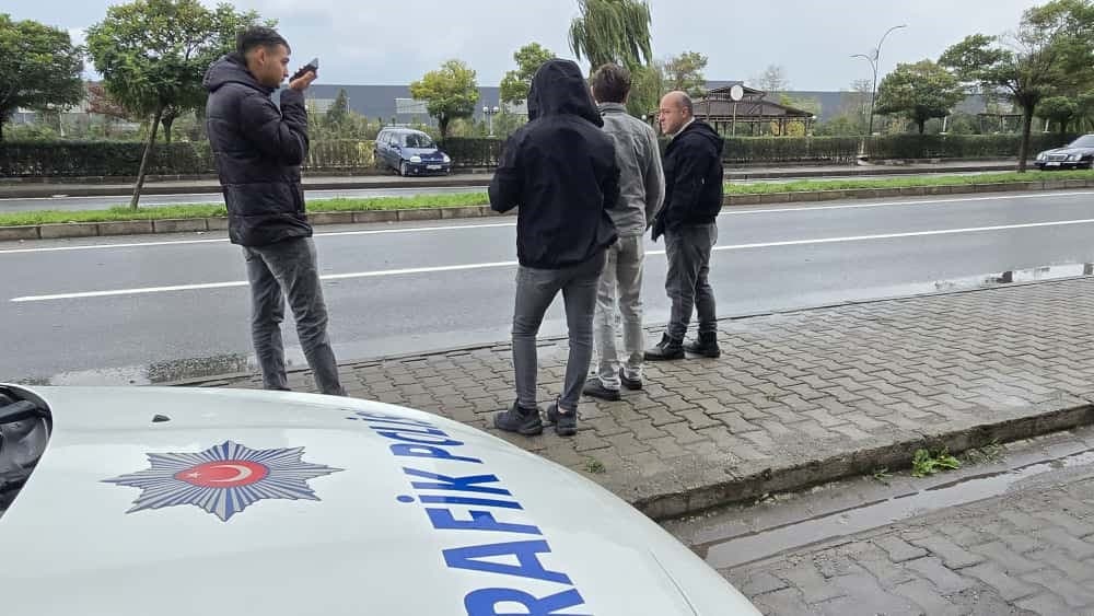 Ereğli’de kaza faciadan dönüldü