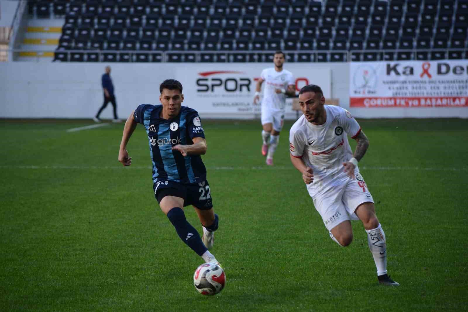 Ziraat Türkiye Kupası:  Çorum FK: 3 - Kütahyaspor: 0