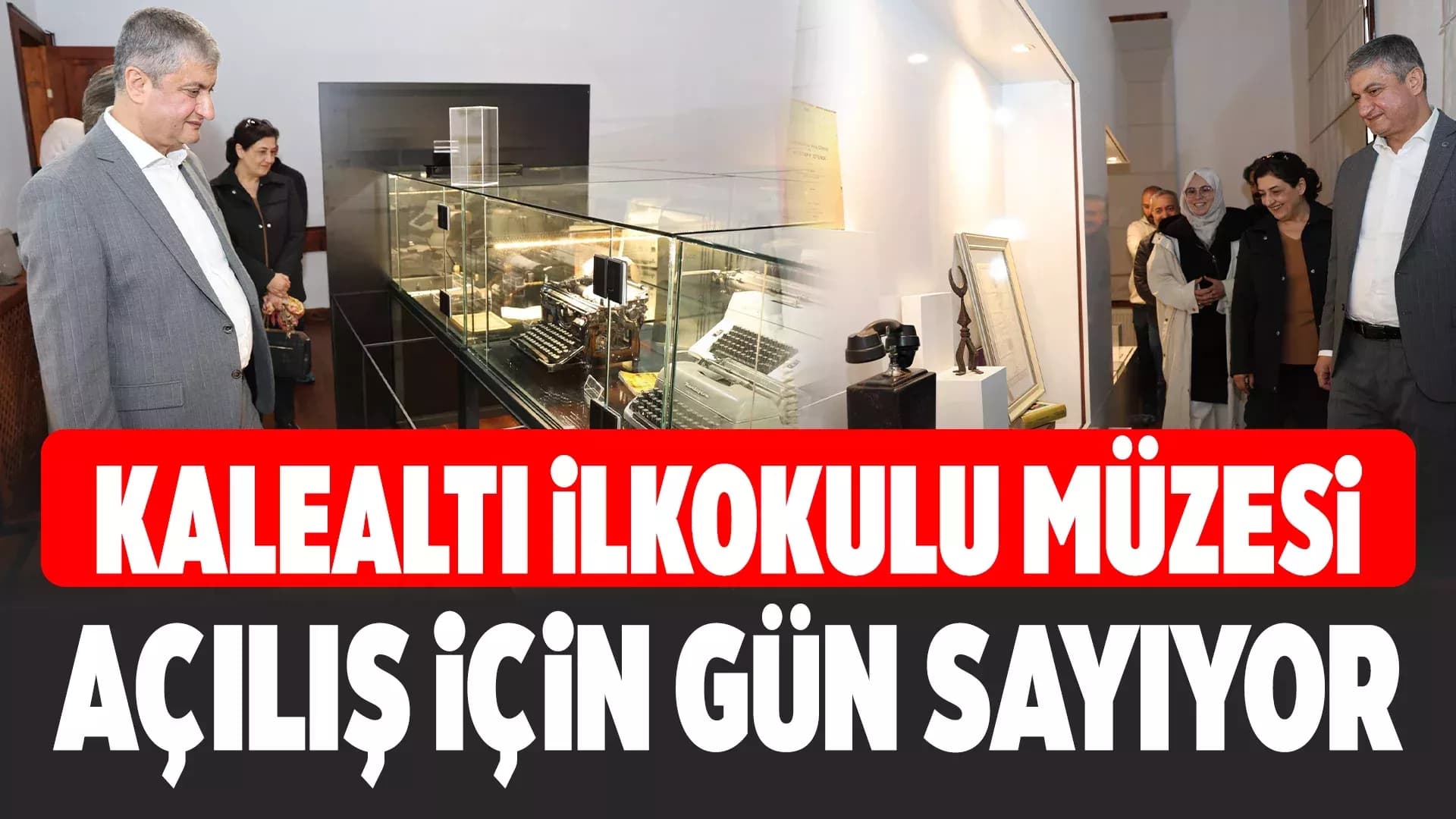 Kalealtı İlkokulu Müzesinde Hazırlıklar Sürüyor