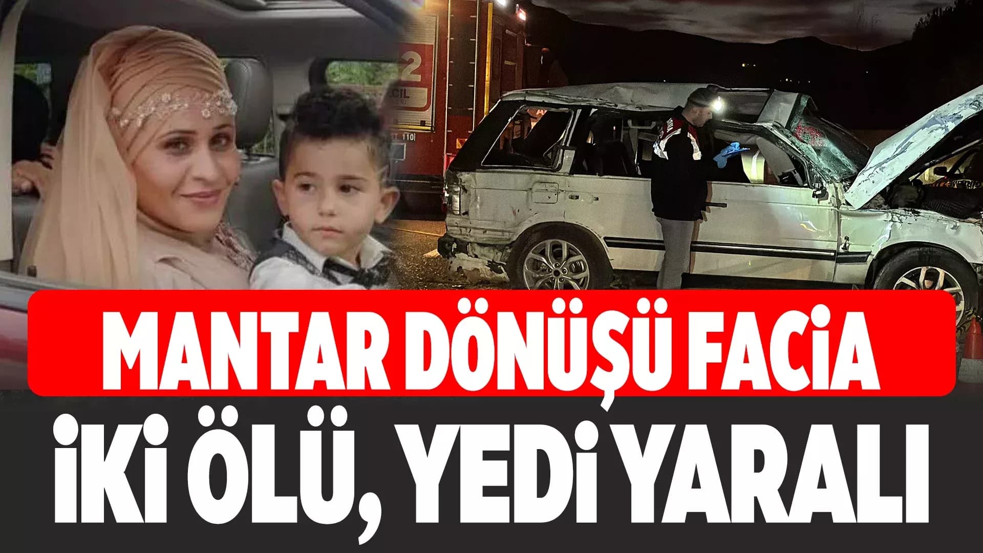 Safranbolu'da Mantar Toplama Dönüşü Feci Kaza: 2 Ölü, 7 Yaralı