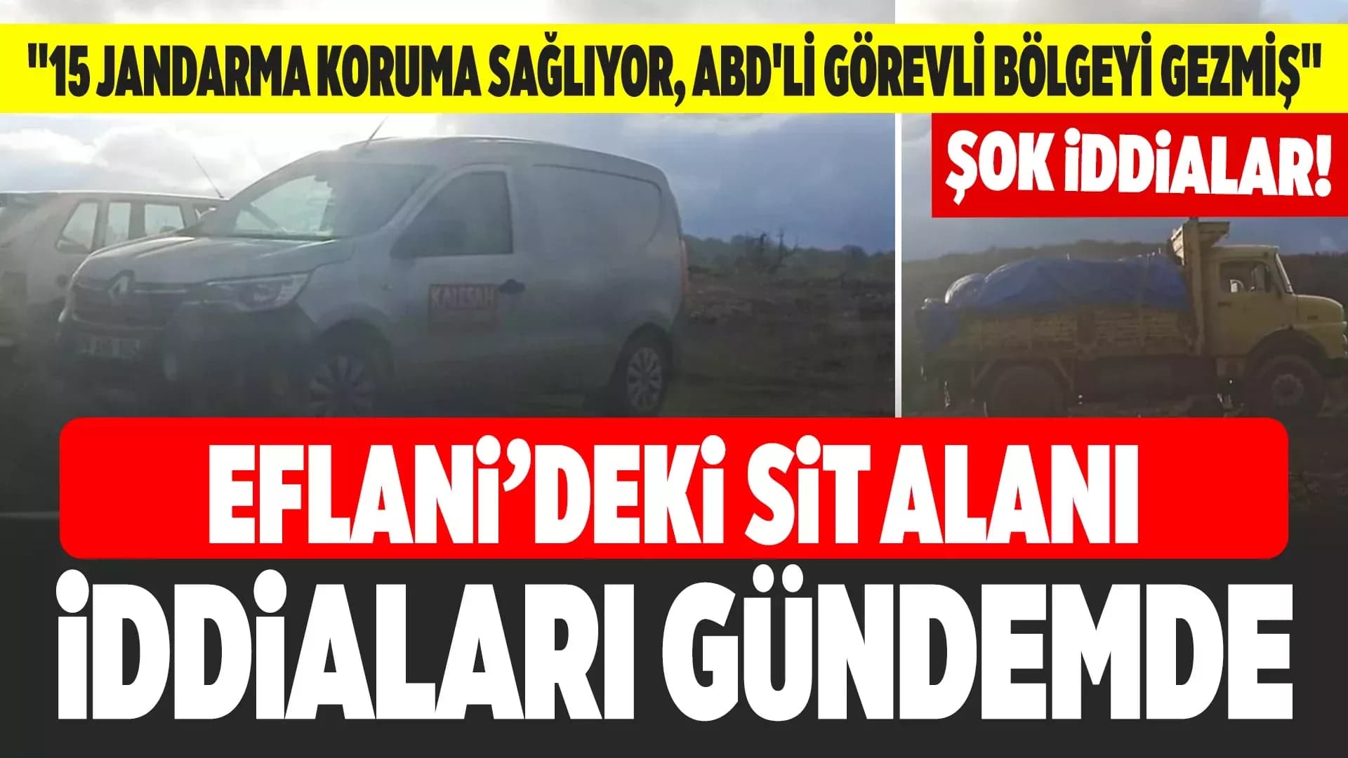 Eflani'deki Tarihi Alan ve Lahit İddiaları Gündem Oldu