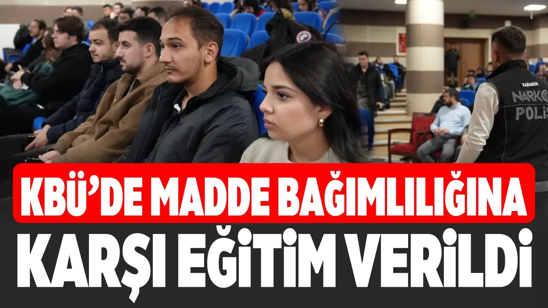Öğrencilere Madde Bağımlılığı  ile Mücadele Eğitimi Verildi