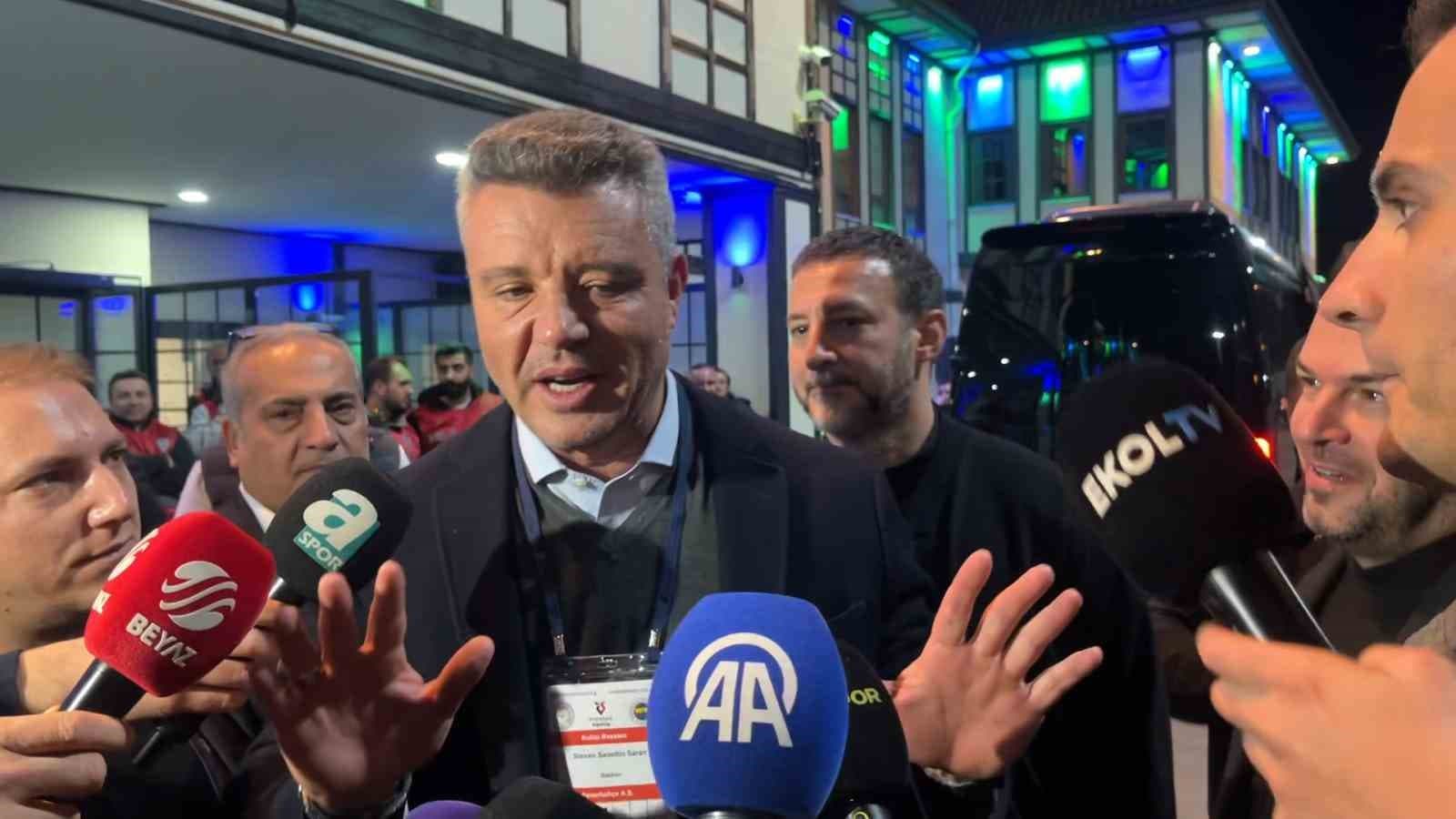 Sadettin Saran: "Taraftarımız olmadan şampiyon olamayız"
