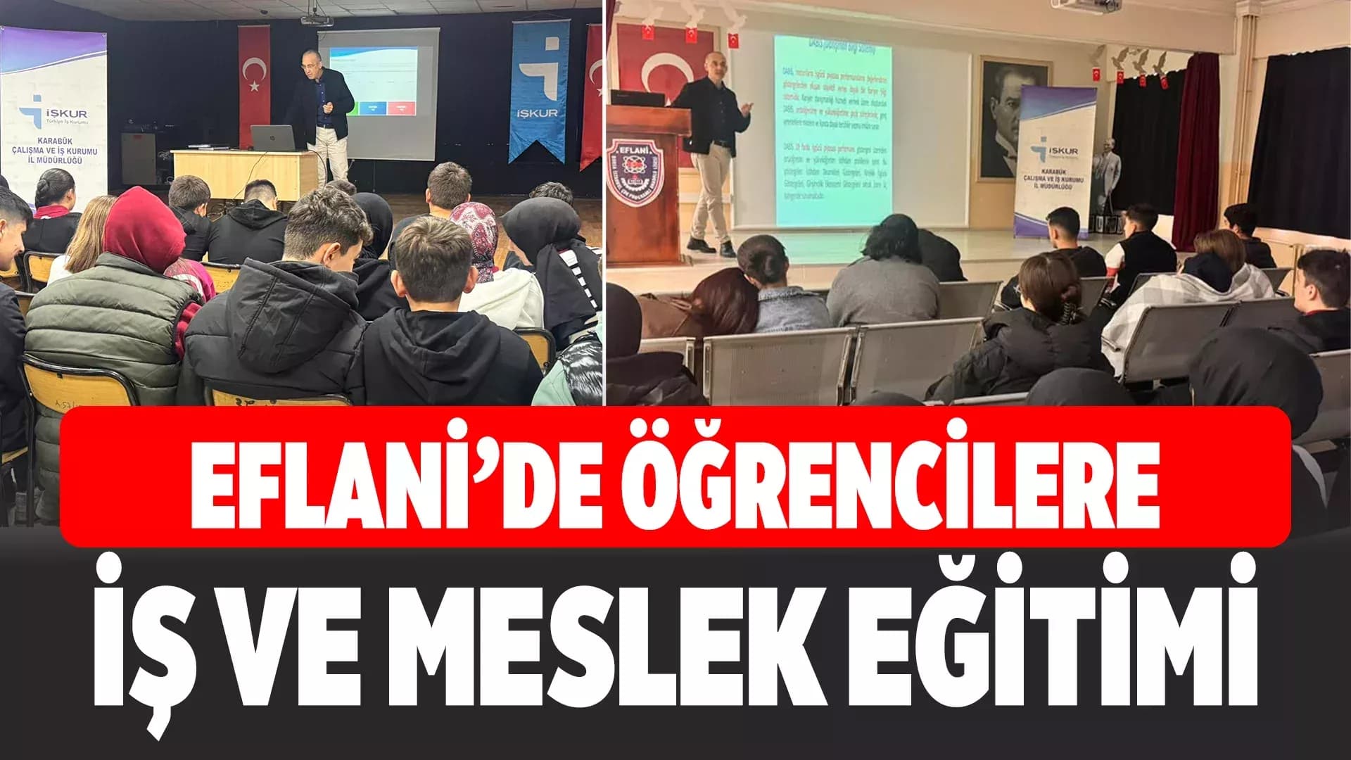 İŞKUR’dan Öğrencilere Meslek Seçimi ve İş Arama Becerileri Semineri