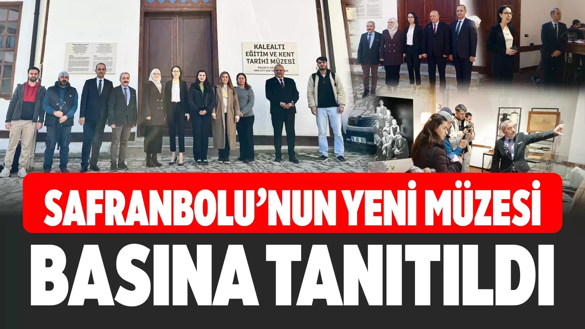 KALEALTI MÜZESİ BASINA KAPILARINI AÇTI