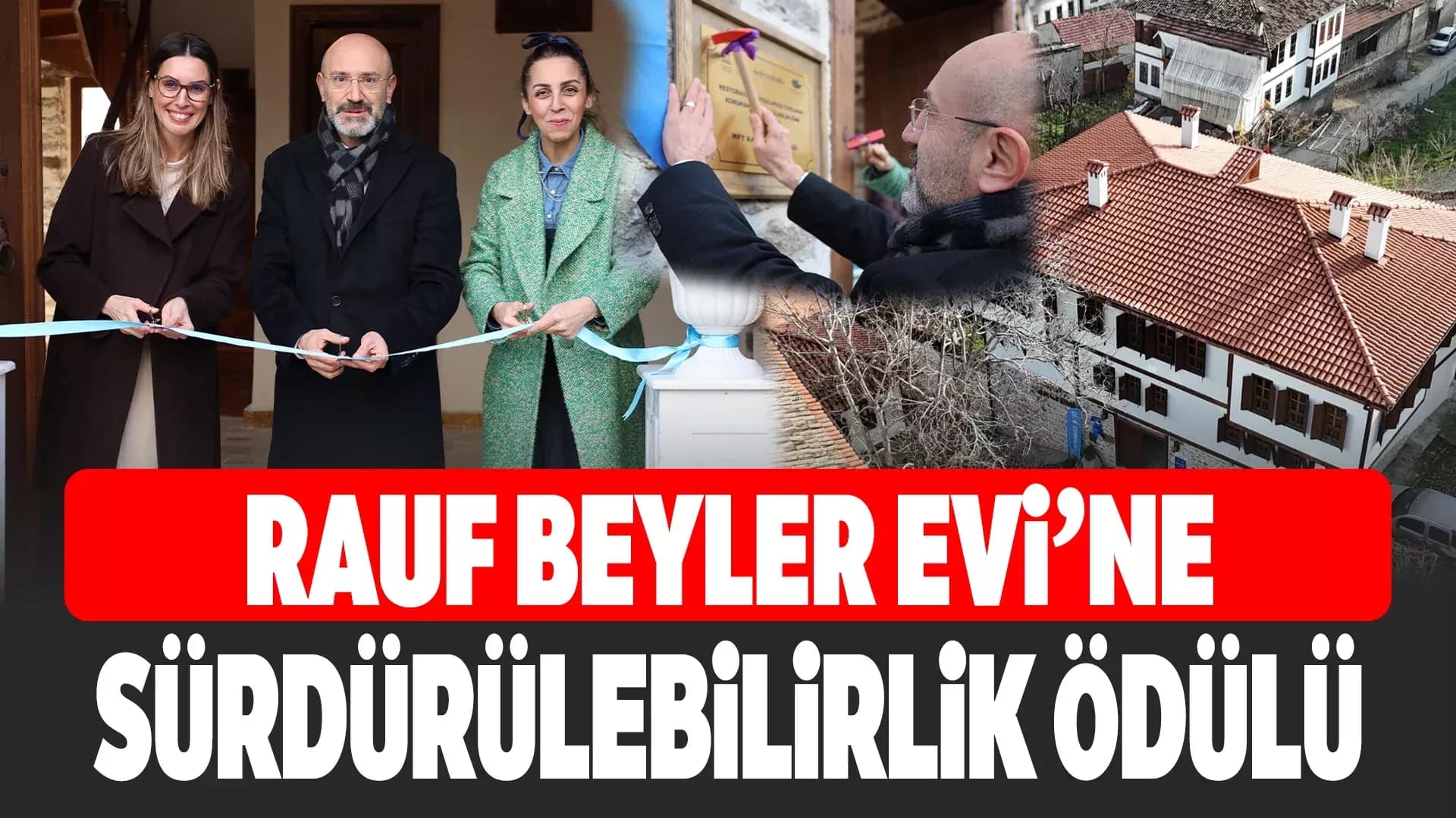 Safranbolu'da Restore Edilerek Korunan 222 Yıllık Konağa Ödül