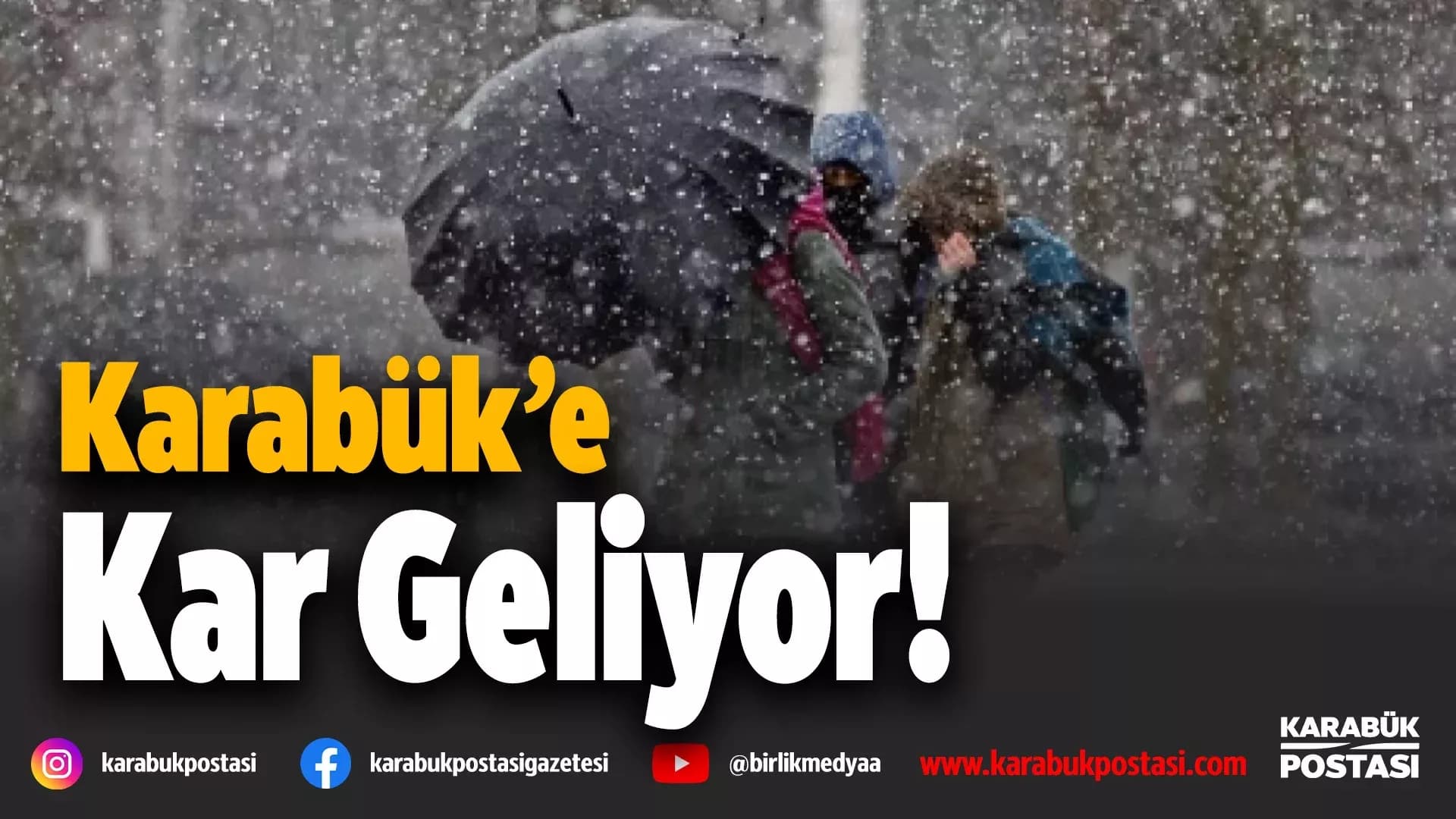 Karabük’te Hava Soğuyor: Yağmur Yerini Karla Karışık Yağmura Bırakacak