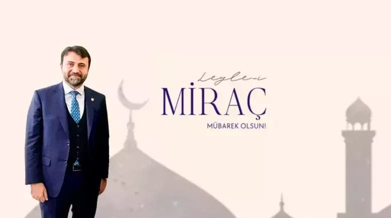 Cem Şahin’den Miraç Gecesi Mesajı
