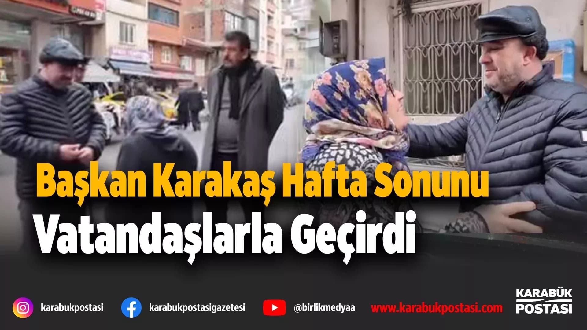 Karakaş: "Belediyecilik makamda değil, sahadadır"