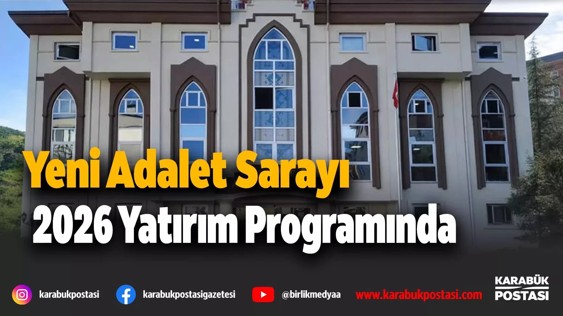 Yenice’ye Yeni Adalet Sarayı Yapılacak