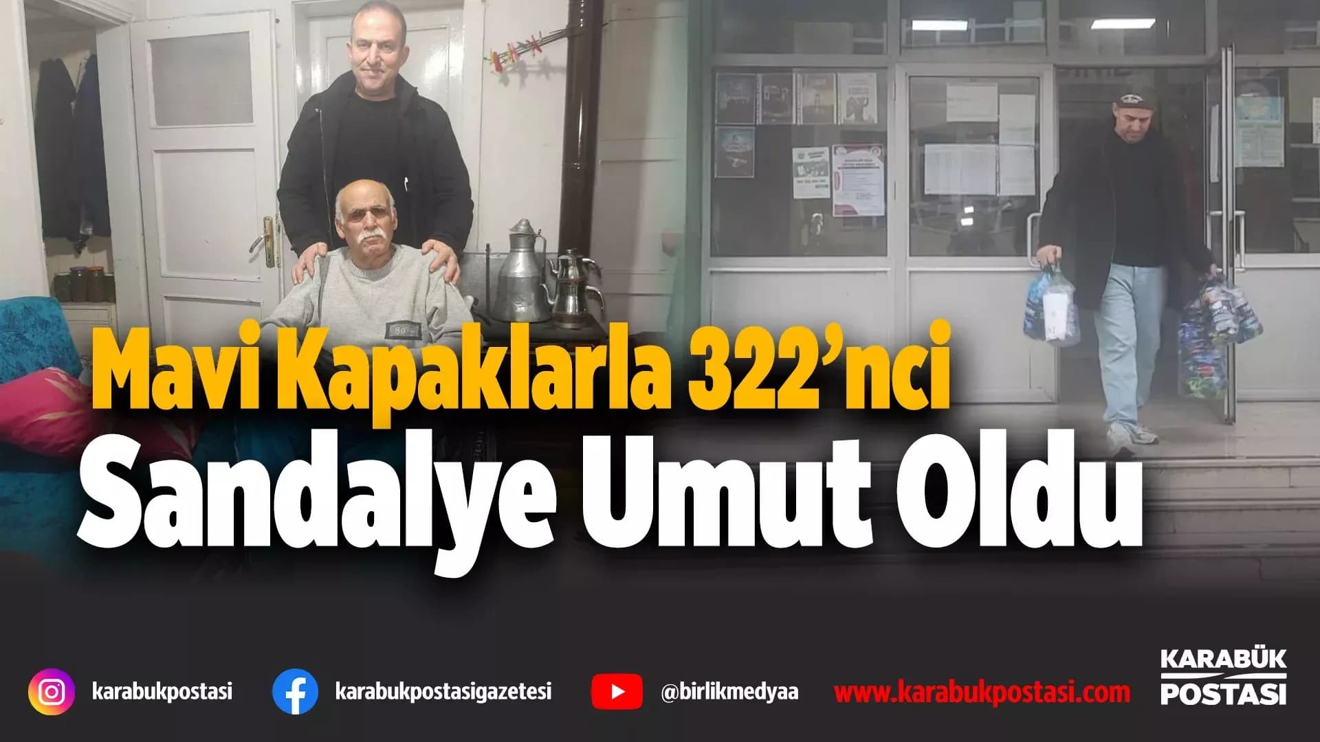 Öğrencilerle yaptığı işbirliğiyle 322'nci tekerlekli sandalyeyi ihtiyaç sahibine teslim etti
