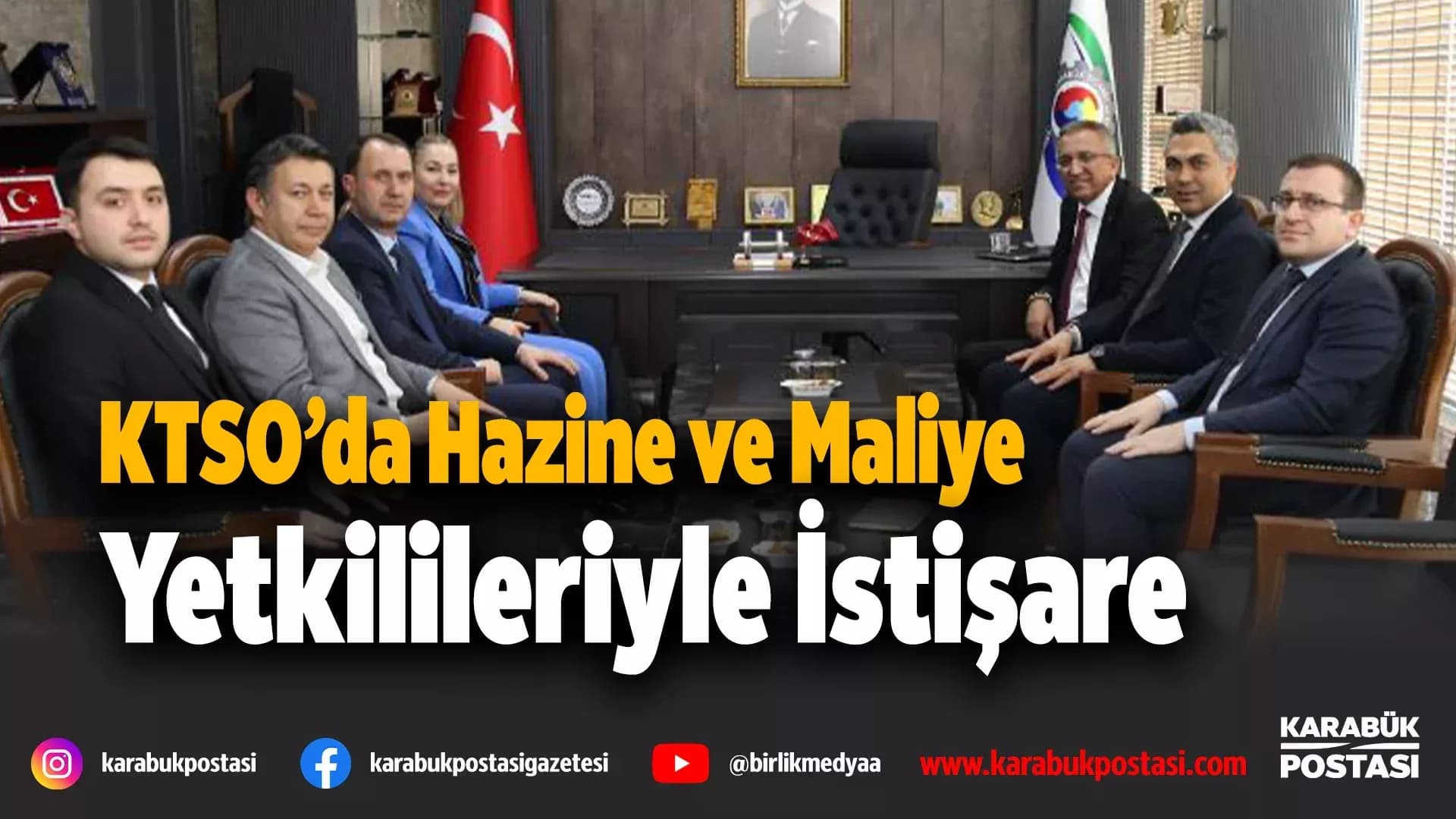 Maliye Bakanlığı Yetkililerinden KTSO’ya Ziyaret