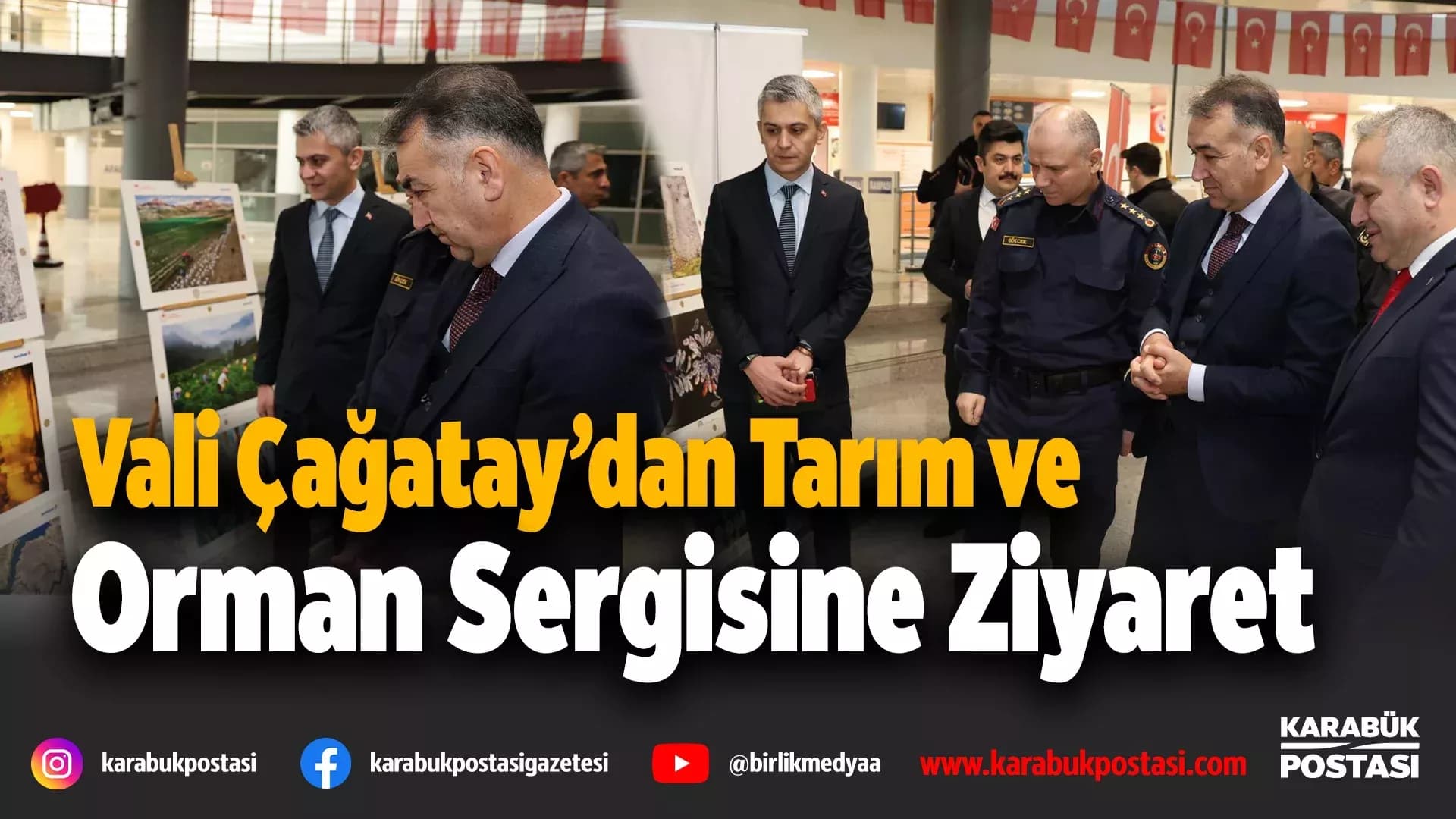 Vali Çağatay'dan sergi ziyareti