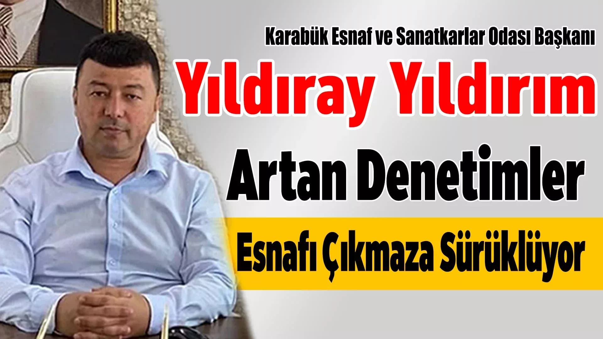 YILDIRIM: "ARTIK SESİMİZİ DUYUN"