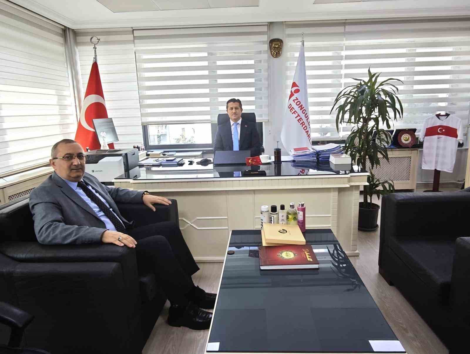 Aydemir’den Defterdar Serdar’a ziyaret
