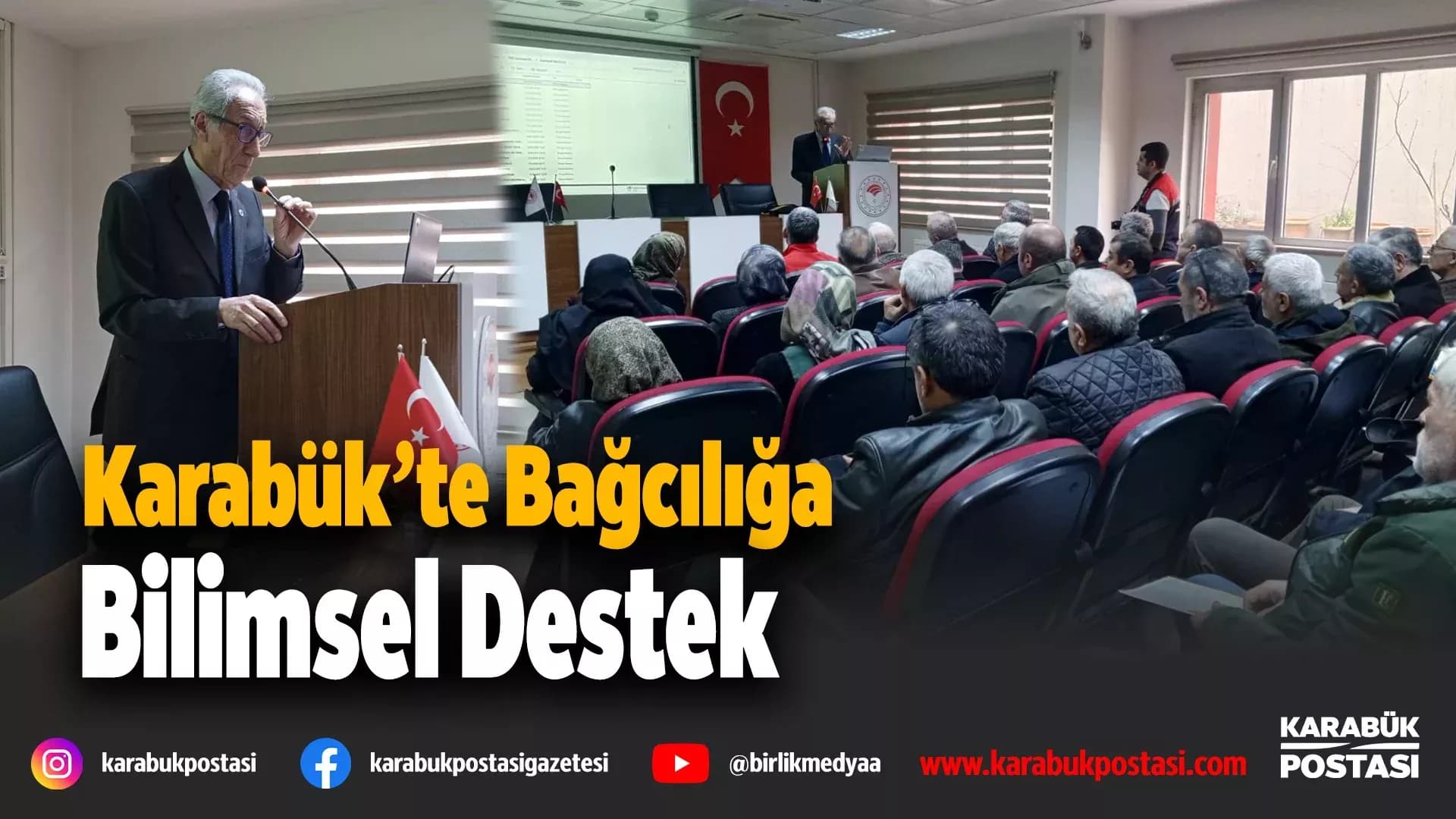 Karabük’te bağcılık eğitimi verildi