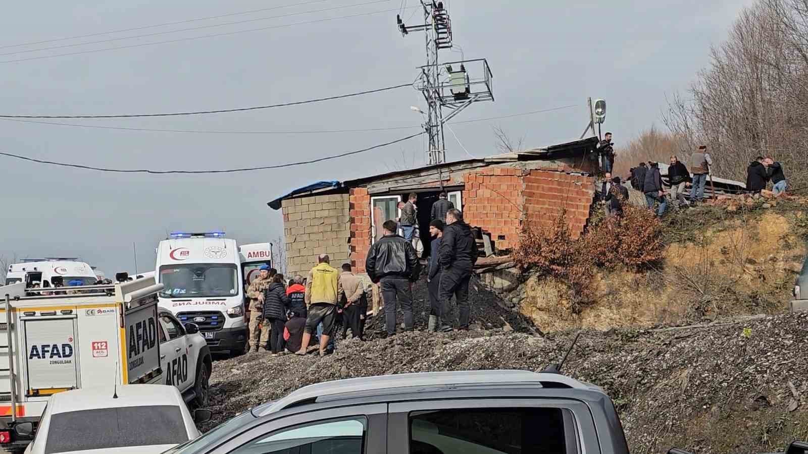 Özel maden ocağında göçük