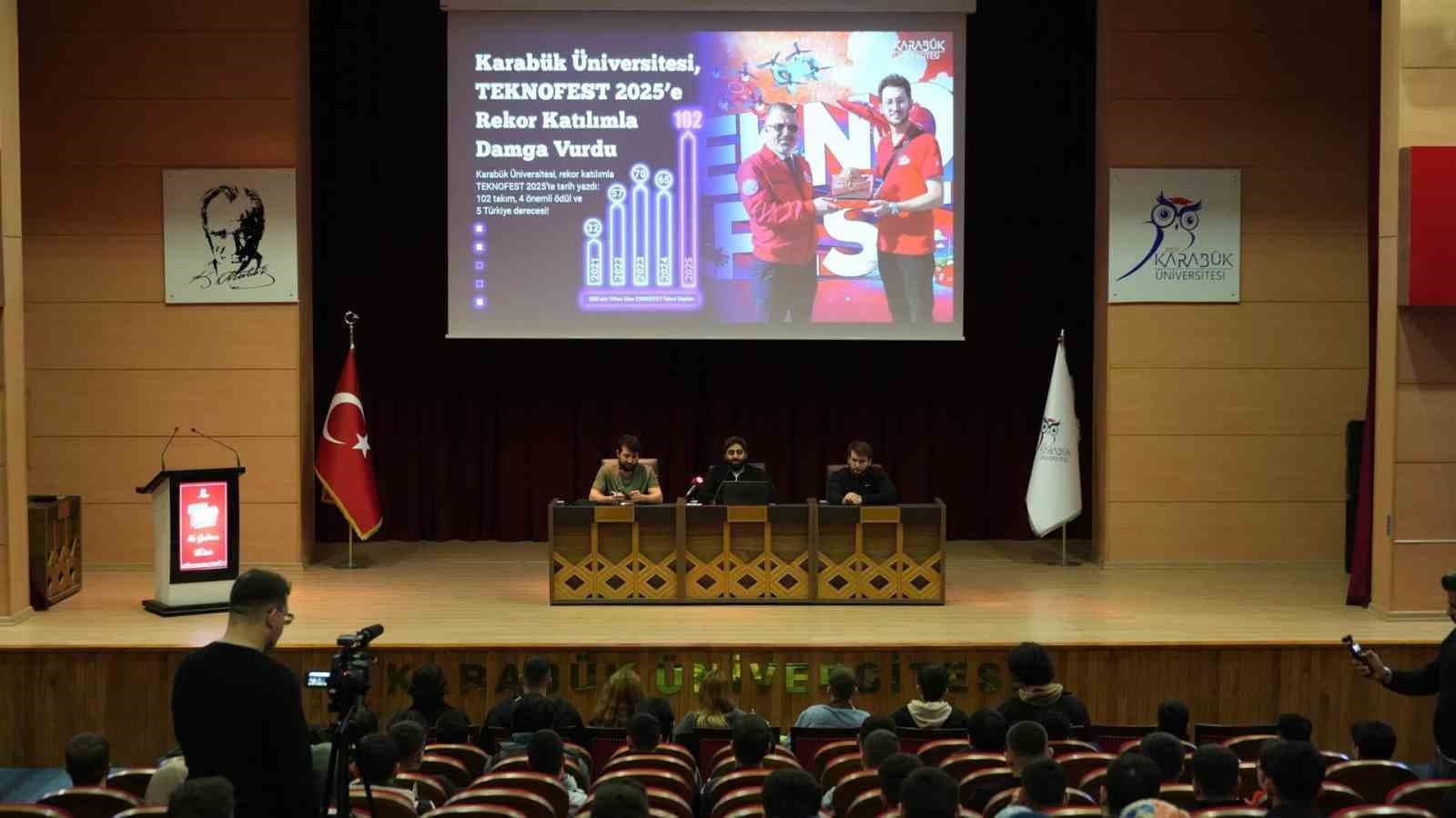 KBÜ’lü öğrencilere TEKNOFEST 2026 süreci anlatıldı