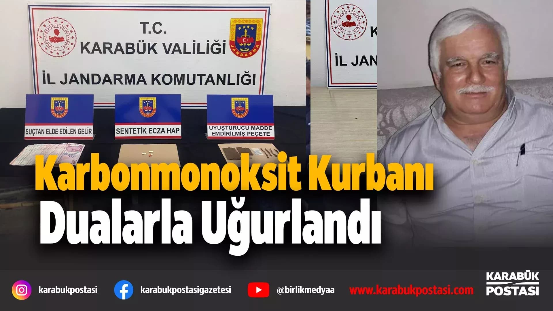Soba faciasında ölen yaşlı adam son yolculuğuna uğurlandı