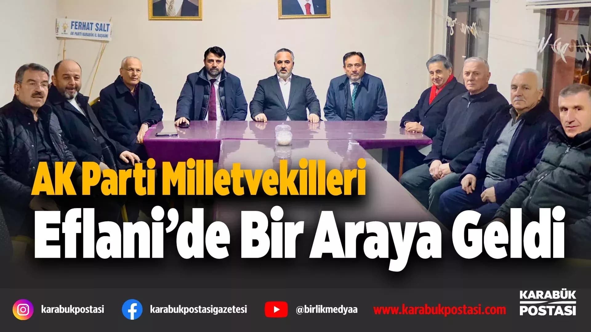 Şahin ve Keskinkılıç'tan Eflani Teşkilatı’na ziyaret